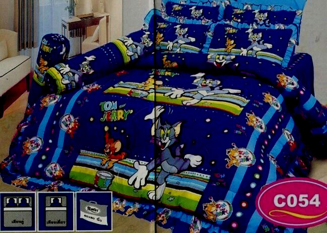 ผ้าปูที่นอน Satin ลิขสิทธิ์ ชุดที่1