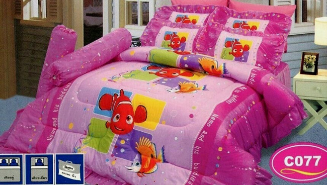 ผ้าปูที่นอน Satin ลิขสิทธิ์ ชุดที่2