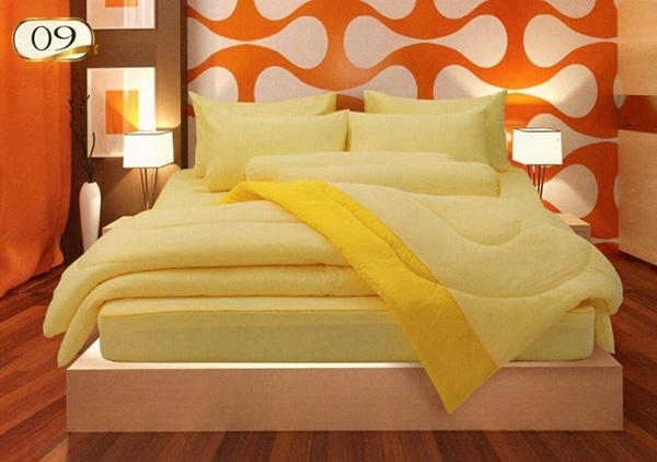 ผ้าปูที่นอน แฟเลดี้ สีพื้น 27 เฉดสี ชุดที่5