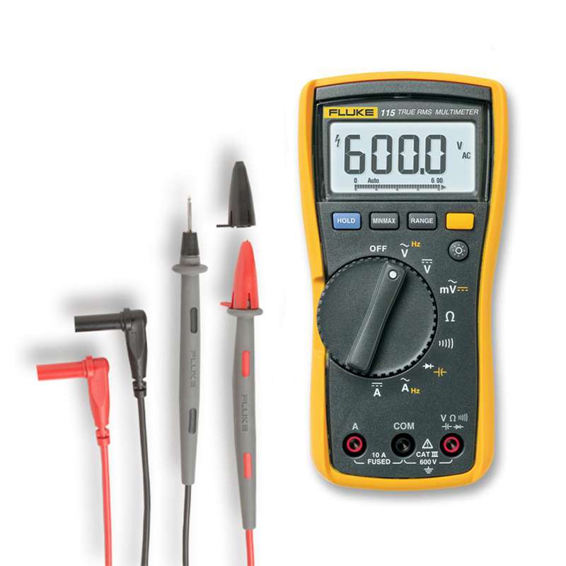 Fluke 115 ดิจิตอลมัลติมิเตอร์ สำหรับช่างเทคนิคงานบริการด้านไฟฟ้า