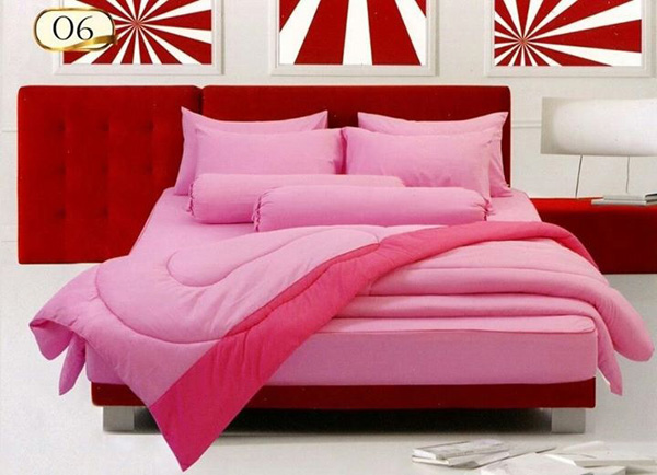 ผ้าปูที่นอน แฟเลดี้ สีพื้น 27 เฉดสี ชุดที่1